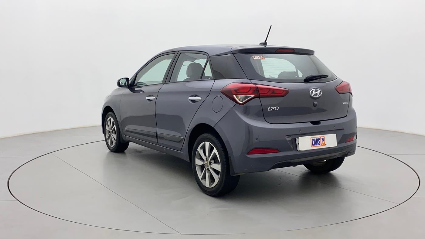 2017 Hyundai Elite i20 ASTA 1.2 (O), Petrol, Manual, 87,424 km, Left Back Diagonal