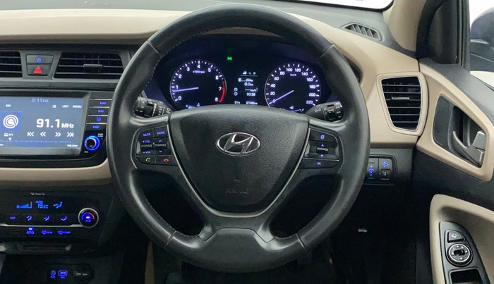 2017 Hyundai Elite i20 ASTA 1.2 (O), Petrol, Manual, 87,424 km, Steering Wheel Close Up