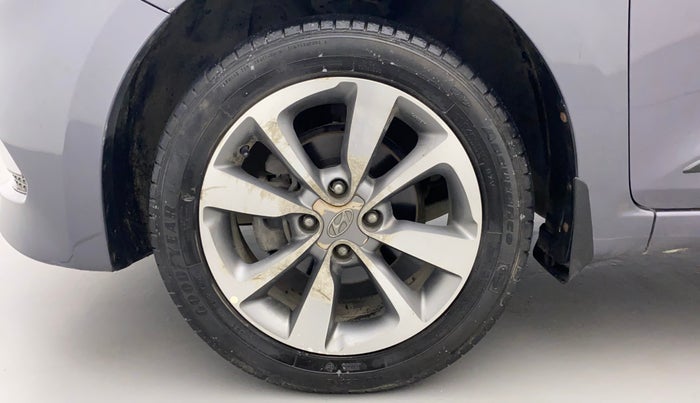 2017 Hyundai Elite i20 ASTA 1.2 (O), Petrol, Manual, 87,424 km, Left Front Wheel