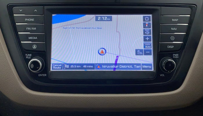 2017 Hyundai Elite i20 ASTA 1.2 (O), Petrol, Manual, 87,424 km, Navigation System
