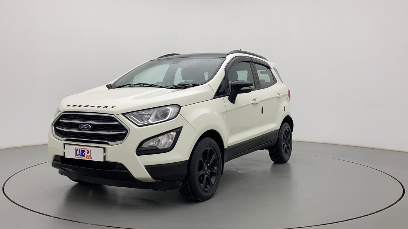 2020 Ford Ecosport TITANIUM + 1.5L PETROL AT, Petrol, Automatic, 39,458 km, Left Front Diagonal
