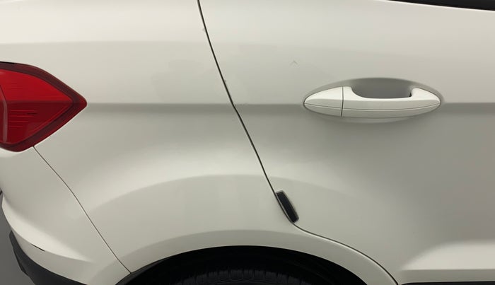 2020 Ford Ecosport TITANIUM + 1.5L PETROL AT, Petrol, Automatic, 39,458 km, Right quarter panel - Minor scratches