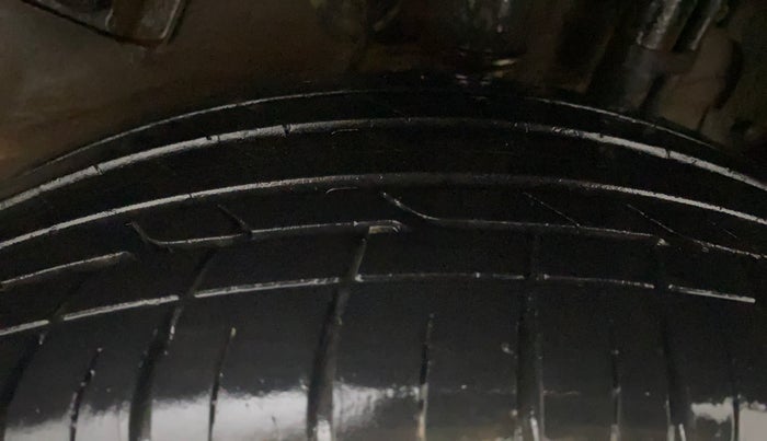 2022 Tata NEXON XZ PLUS PETROL SUNROOF, Petrol, Manual, 45,267 km, Left Rear Tyre Tread