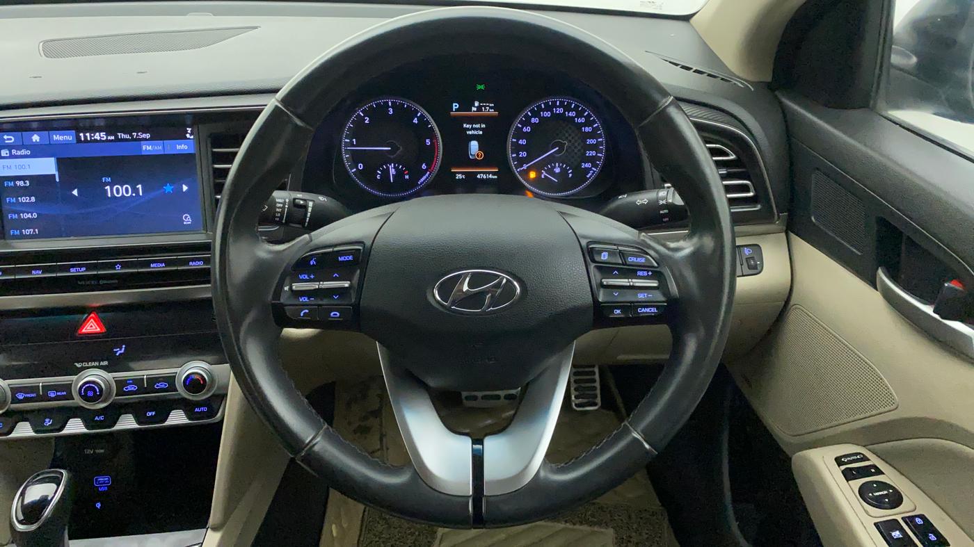 2020 Hyundai New Elantra 1.5 SX (O) AT DIESEL, Diesel, Automatic, 47,614 km, Steering Wheel Close Up