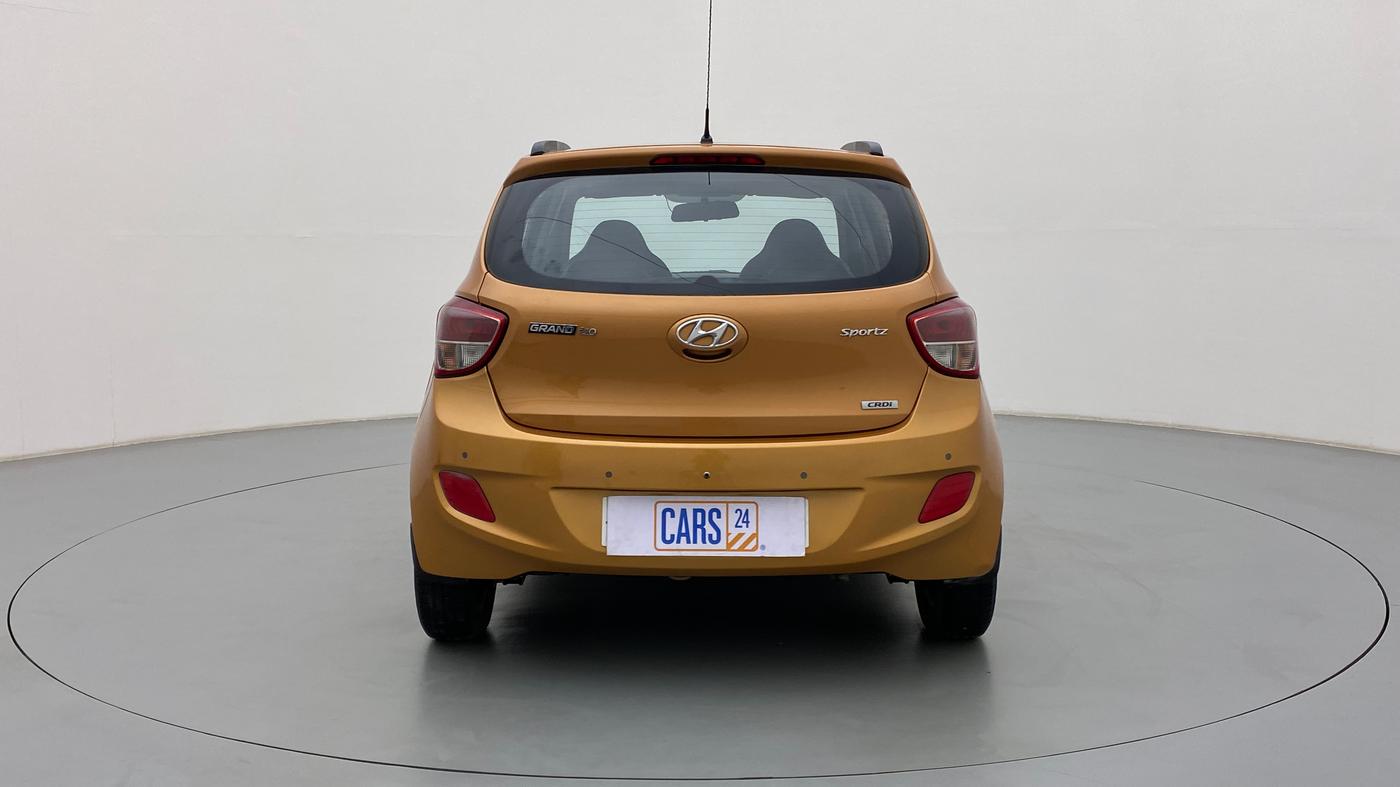 2015 Hyundai Grand i10 SPORTZ 1.1 CRDI, Diesel, Manual, 57,671 km, Back/Rear