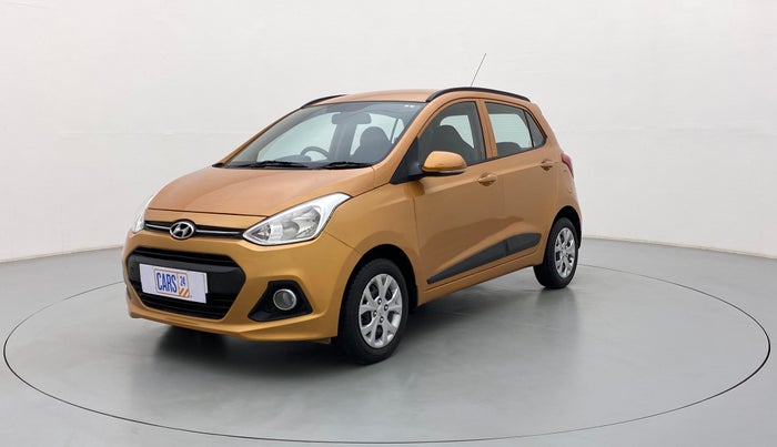 2015 Hyundai Grand i10 SPORTZ 1.1 CRDI, Diesel, Manual, 57,671 km, Left Front Diagonal