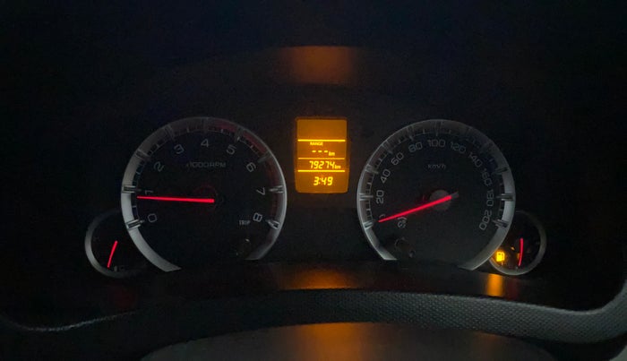 2013 Maruti Swift VXI, Petrol, Manual, 79,274 km, Odometer Image