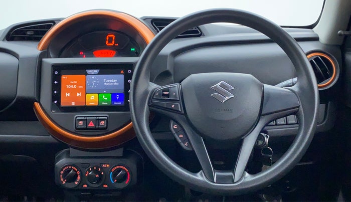 2020 Maruti S PRESSO VXI PLUS AGS, Petrol, Automatic, 14,194 km, Steering Wheel Close Up