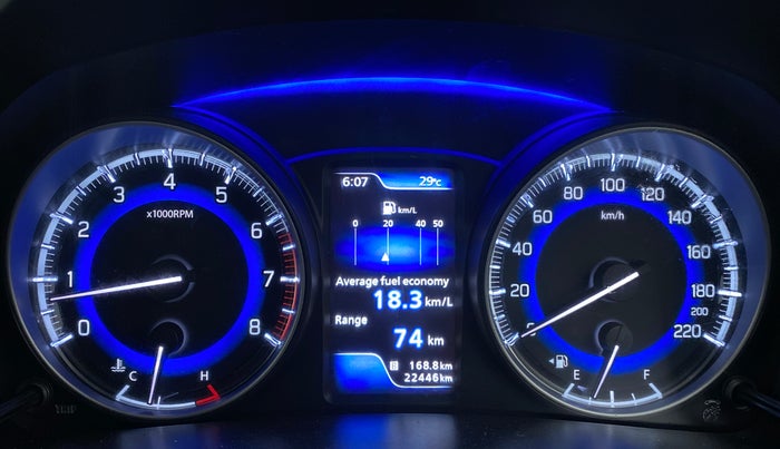 2019 Maruti Baleno ZETA 1.2 K12, Petrol, Manual, 22,780 km, Odometer Image