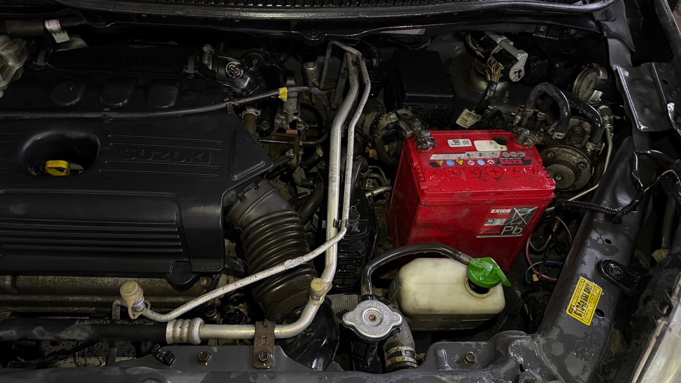 2014 Maruti Wagon R 1.0 LXI CNG, CNG, Manual, 58,380 km, Engine View - Left