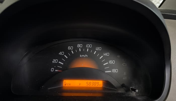 2014 Maruti Wagon R 1.0 LXI CNG, CNG, Manual, 58,380 km, Odometer Image