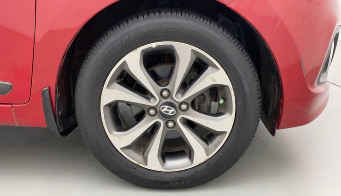 2014 Hyundai Xcent SX AT 1.2 (O), Petrol, Automatic, 99,948 km, Right Front Wheel