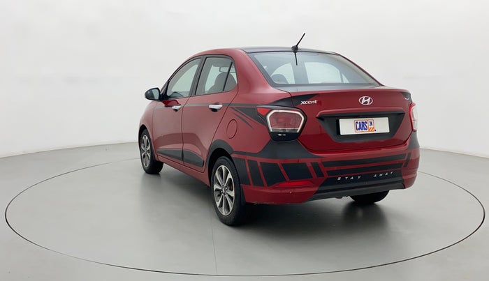 2014 Hyundai Xcent SX AT 1.2 (O), Petrol, Automatic, 99,948 km, Left Back Diagonal