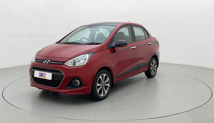2014 Hyundai Xcent SX AT 1.2 (O), Petrol, Automatic, 99,948 km, Left Front Diagonal