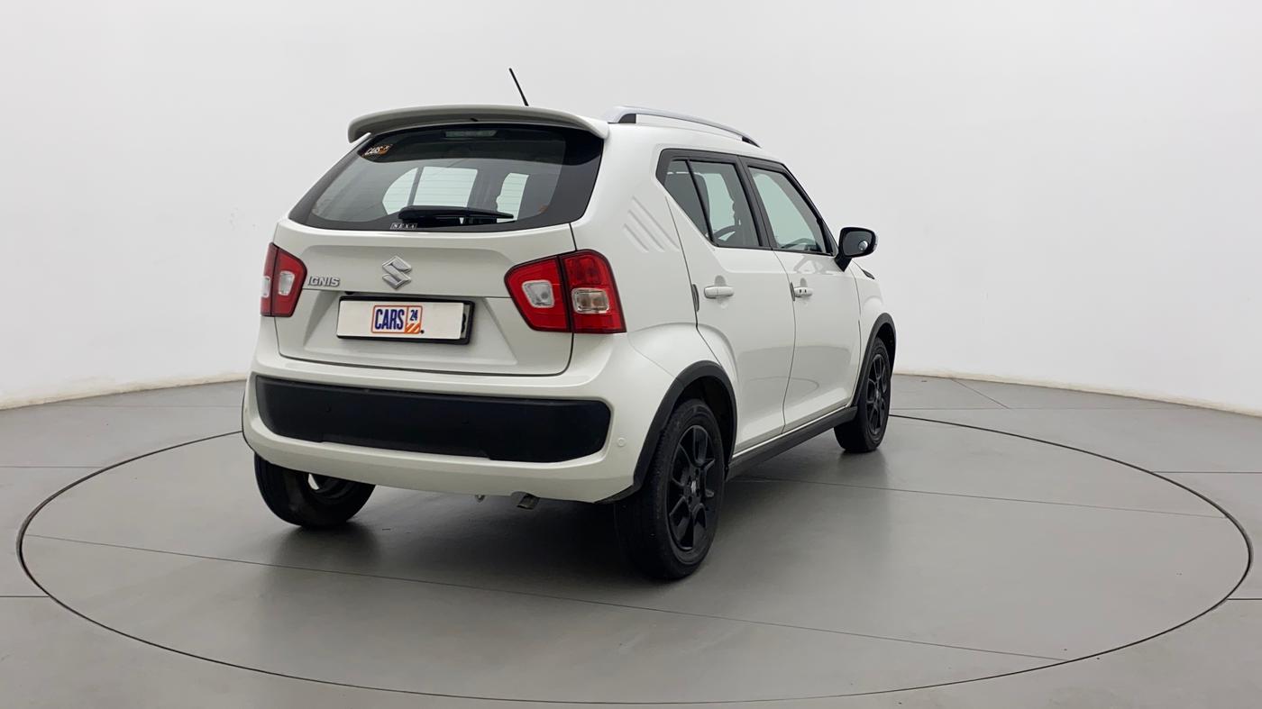 2019 Maruti IGNIS ALPHA 1.2 AMT, Petrol, Automatic, 19,259 km, Right Back Diagonal