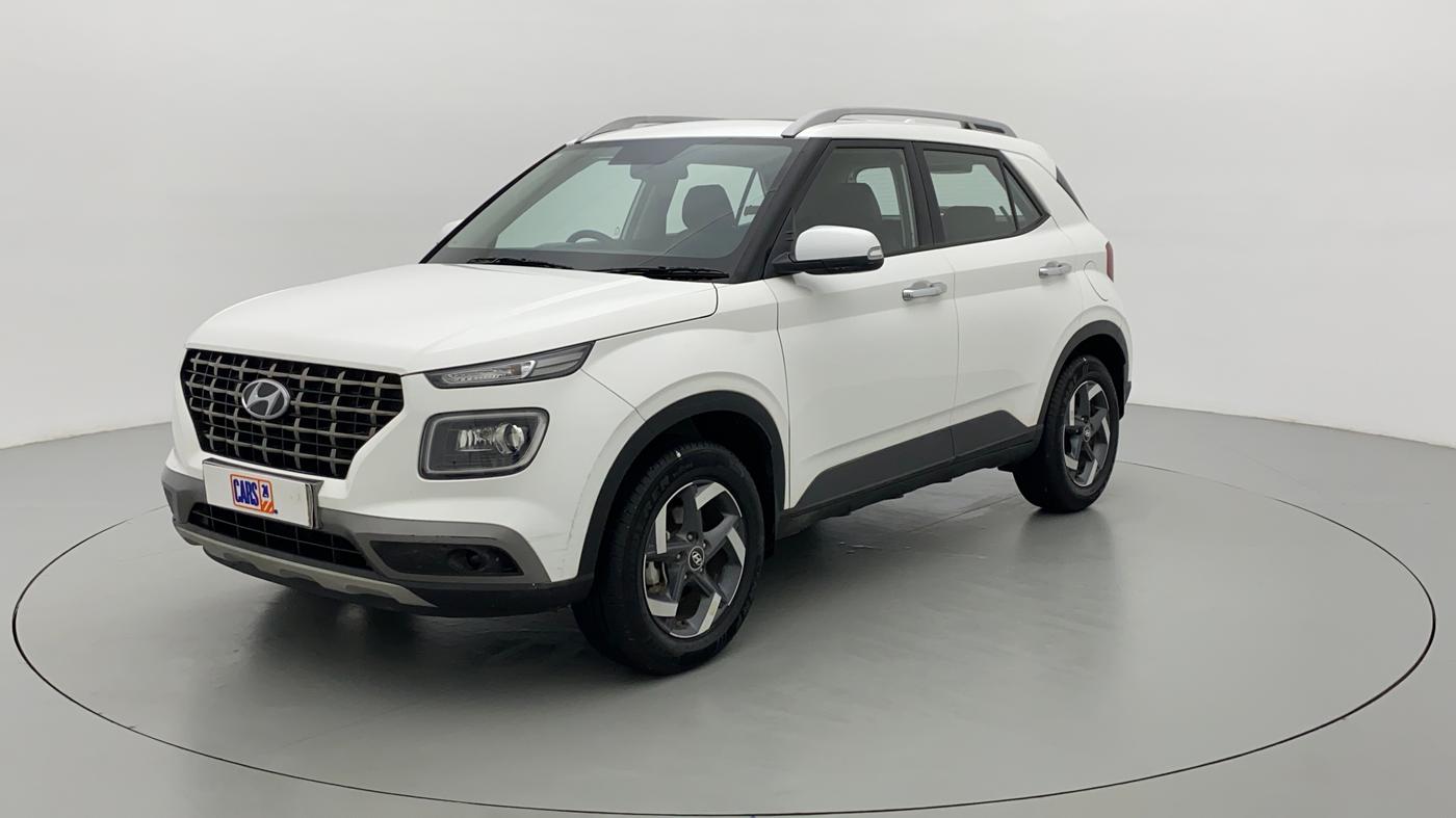 2020 Hyundai VENUE 1.0 turbo GDI IMT SX O, Petrol, Manual, 15,030 km, Left Front Diagonal