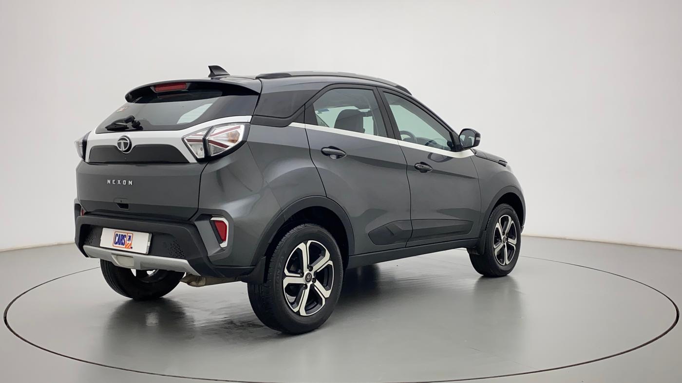 2021 Tata NEXON XZA PLUS SUNROOF PETROL, Petrol, Automatic, 9,473 km, Right Back Diagonal