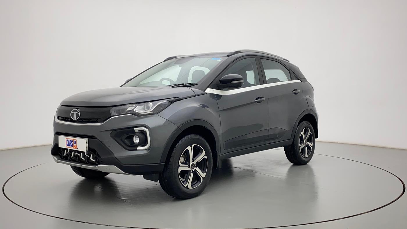2021 Tata NEXON XZA PLUS SUNROOF PETROL, Petrol, Automatic, 9,473 km, Left Front Diagonal