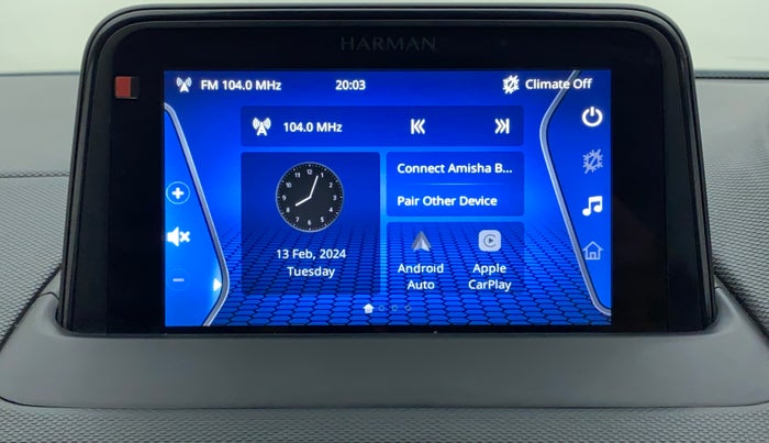 2021 Tata NEXON XZA PLUS SUNROOF PETROL, Petrol, Automatic, 9,473 km, Infotainment System