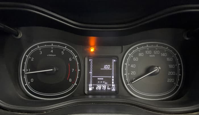 2021 Maruti Vitara Brezza LXI, Petrol, Manual, 28,727 km, Odometer Image
