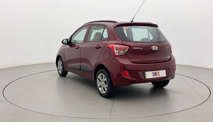 2016 Hyundai Grand i10 SPORTZ 1.2 KAPPA VTVT, Petrol, Manual, 69,302 km, Left Back Diagonal
