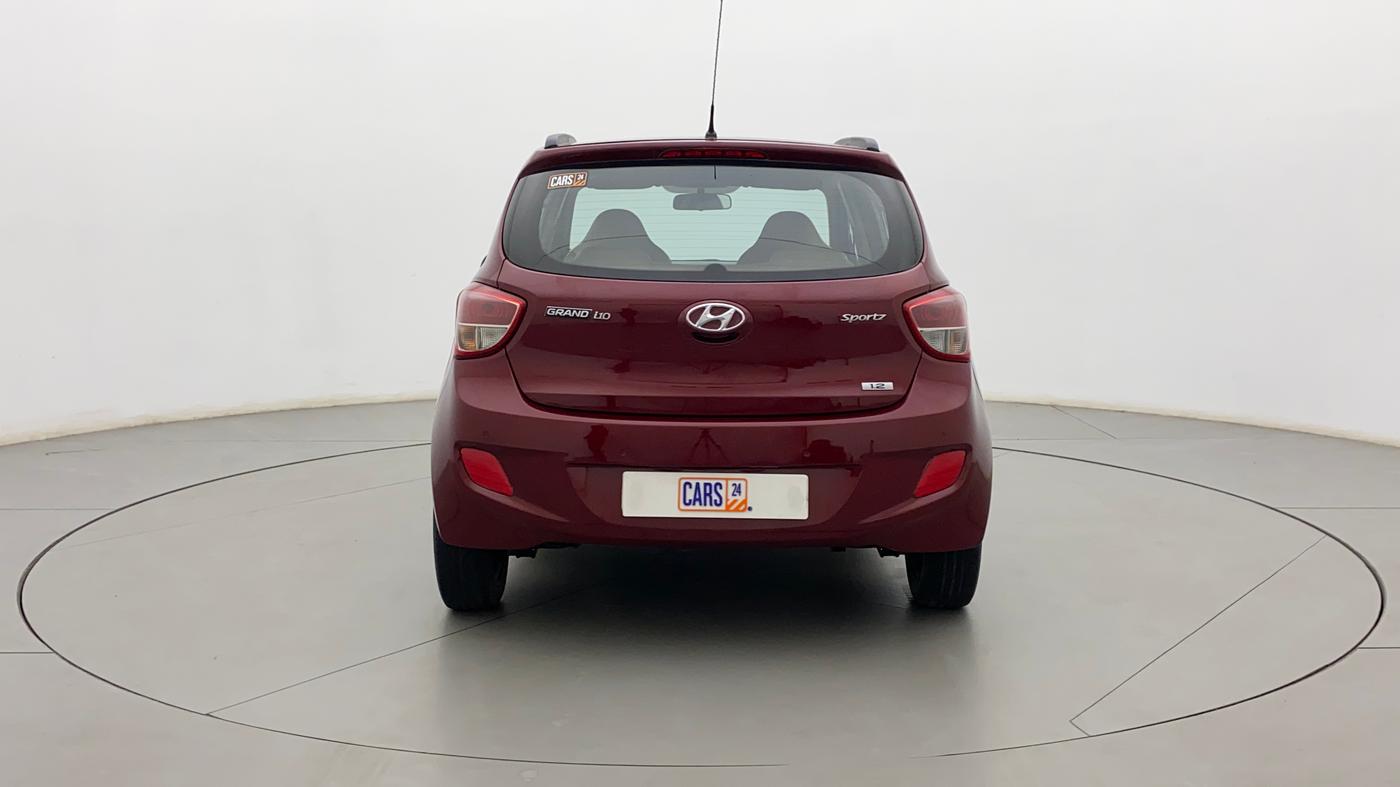 2016 Hyundai Grand i10 SPORTZ 1.2 KAPPA VTVT, Petrol, Manual, 69,302 km, Back/Rear
