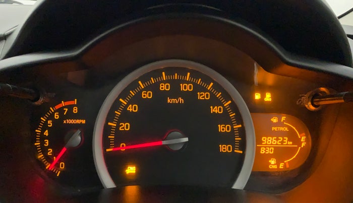 2018 Maruti Celerio VXI CNG, CNG, Manual, 98,623 km, Odometer Image