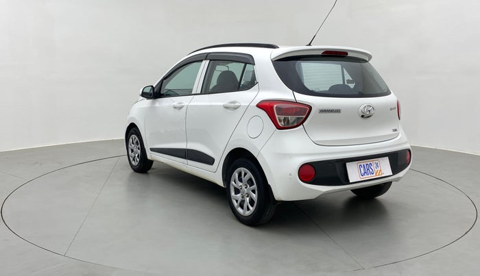 2018 Hyundai Grand i10 SPORTZ 1.2 KAPPA VTVT, Petrol, Manual, 69,483 km, Left Back Diagonal
