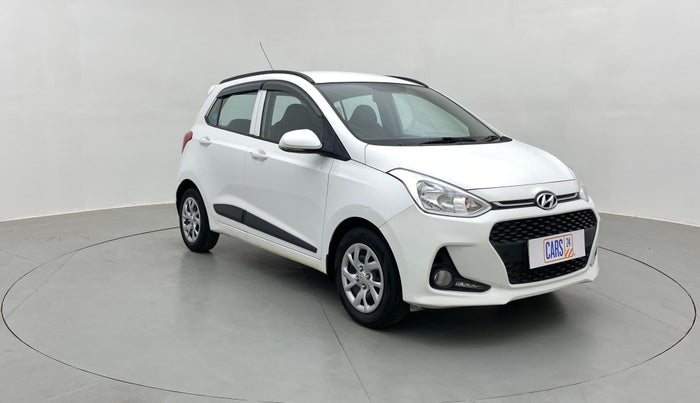 2018 Hyundai Grand i10 SPORTZ 1.2 KAPPA VTVT, Petrol, Manual, 69,483 km, Right Front Diagonal