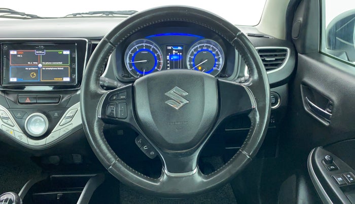 2015 Maruti Baleno ALPHA 1.2 K12, Petrol, Manual, 65,854 km, Steering Wheel Close Up