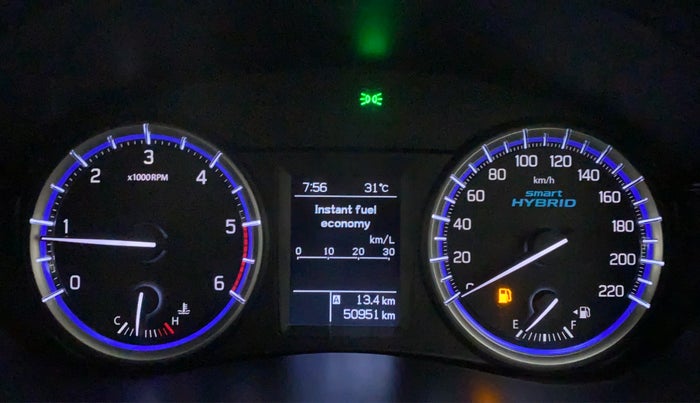 2019 Maruti S Cross DELTA 1.3, Diesel, Manual, 50,951 km, Odometer Image