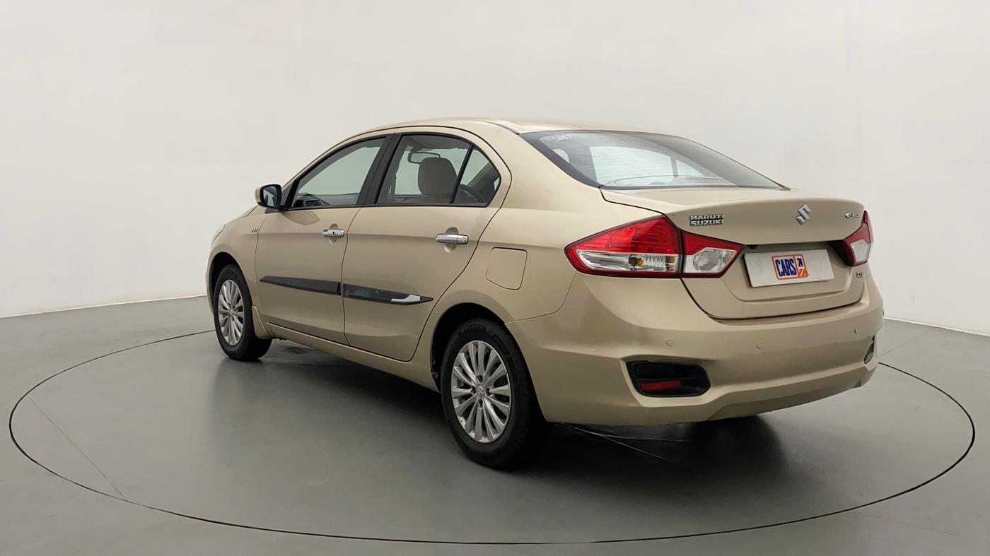 2015 Maruti Ciaz ZXI, CNG, Manual, 49,657 km, Left Back Diagonal