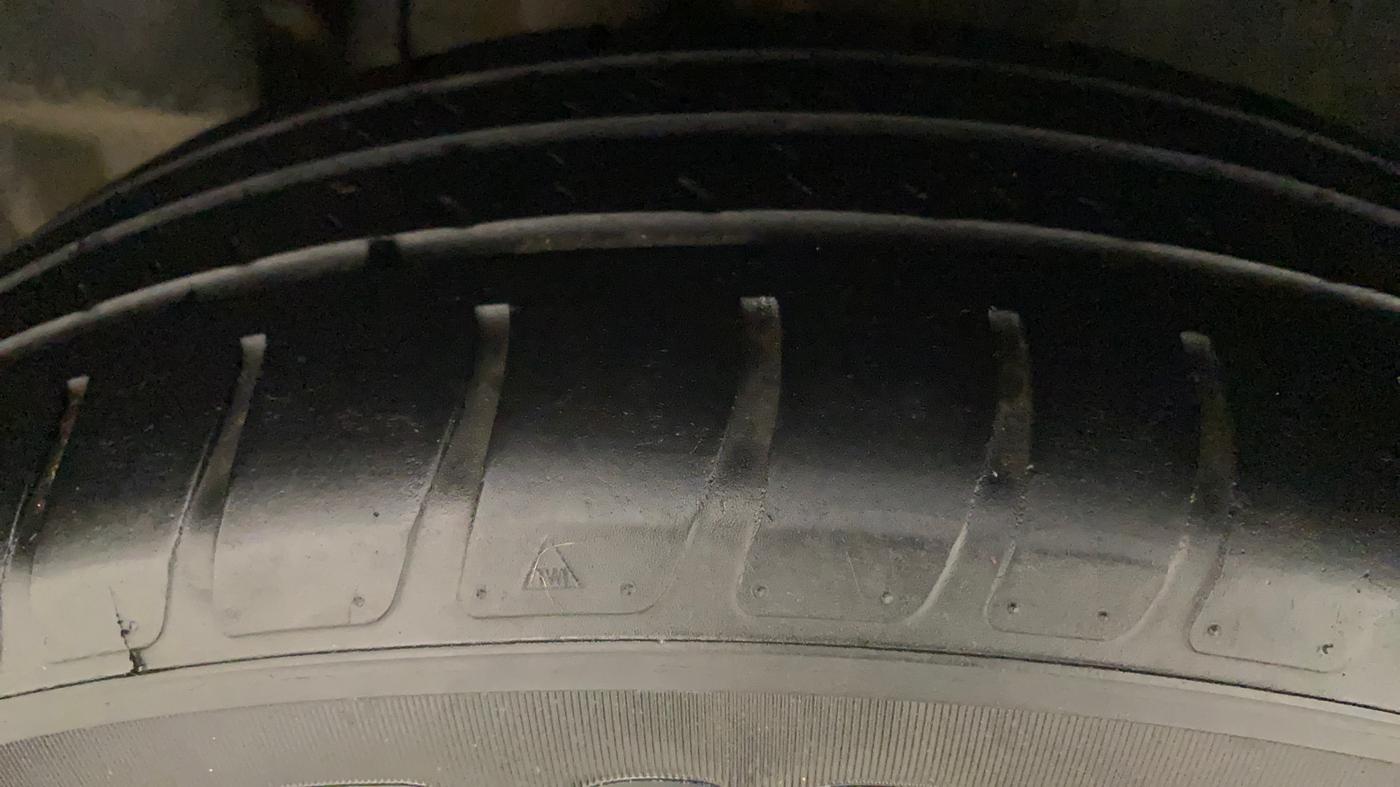 2020 Maruti Dzire VXI, Petrol, Manual, 62,415 km, Right Rear Tyre Tread