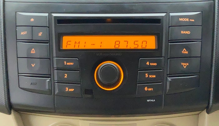 2013 Maruti Swift Dzire VXI, Petrol, Manual, 43,009 km, Infotainment System