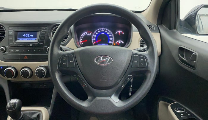 2018 Hyundai Grand i10 MAGNA 1.2 KAPPA VTVT, Petrol, Manual, 14,698 km, Steering Wheel Close Up