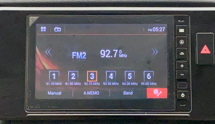 2018 Honda Amaze 1.2L I-VTEC VX, Petrol, Manual, 33,792 km, Infotainment System