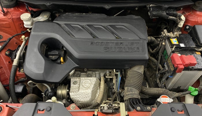 2023 Maruti FRONX ALPHA 1.0L TURBO 6 AT DUAL TONE, Petrol, Automatic, 33,999 km, Engine View