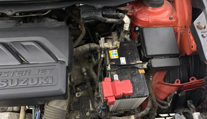 2023 Maruti FRONX ALPHA 1.0L TURBO 6 AT DUAL TONE, Petrol, Automatic, 33,999 km, Engine View - Left