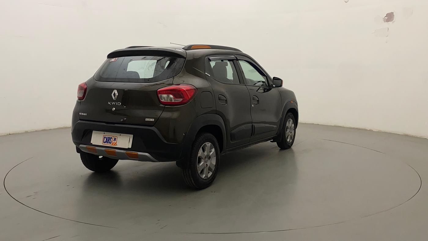 2017 Renault Kwid CLIMBER 1.0 AMT, Petrol, Automatic, 67,625 km, Right Back Diagonal