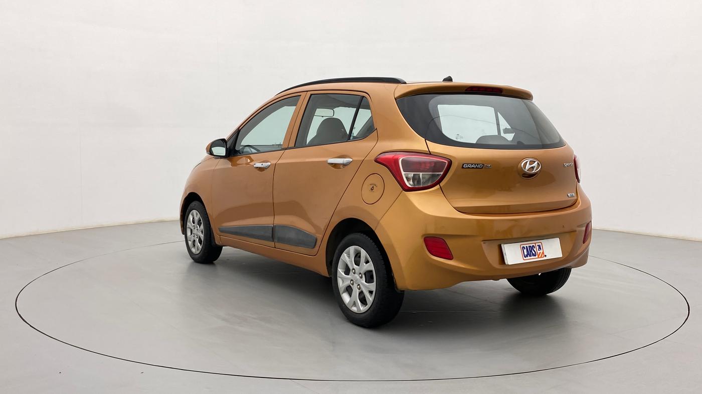 2013 Hyundai Grand i10 SPORTZ 1.2 KAPPA VTVT, Petrol, Manual, 67,372 km, Left Back Diagonal