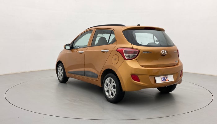 2013 Hyundai Grand i10 SPORTZ 1.2 KAPPA VTVT, Petrol, Manual, 67,372 km, Left Back Diagonal