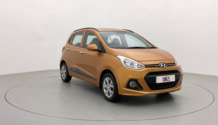 2013 Hyundai Grand i10 SPORTZ 1.2 KAPPA VTVT, Petrol, Manual, 67,372 km, Right Front Diagonal