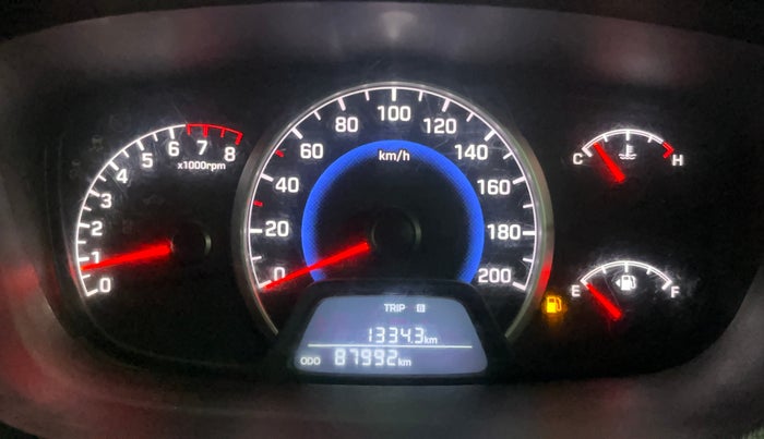 2017 Hyundai Grand i10 MAGNA 1.2 KAPPA VTVT, Petrol, Manual, 87,981 km, Odometer Image