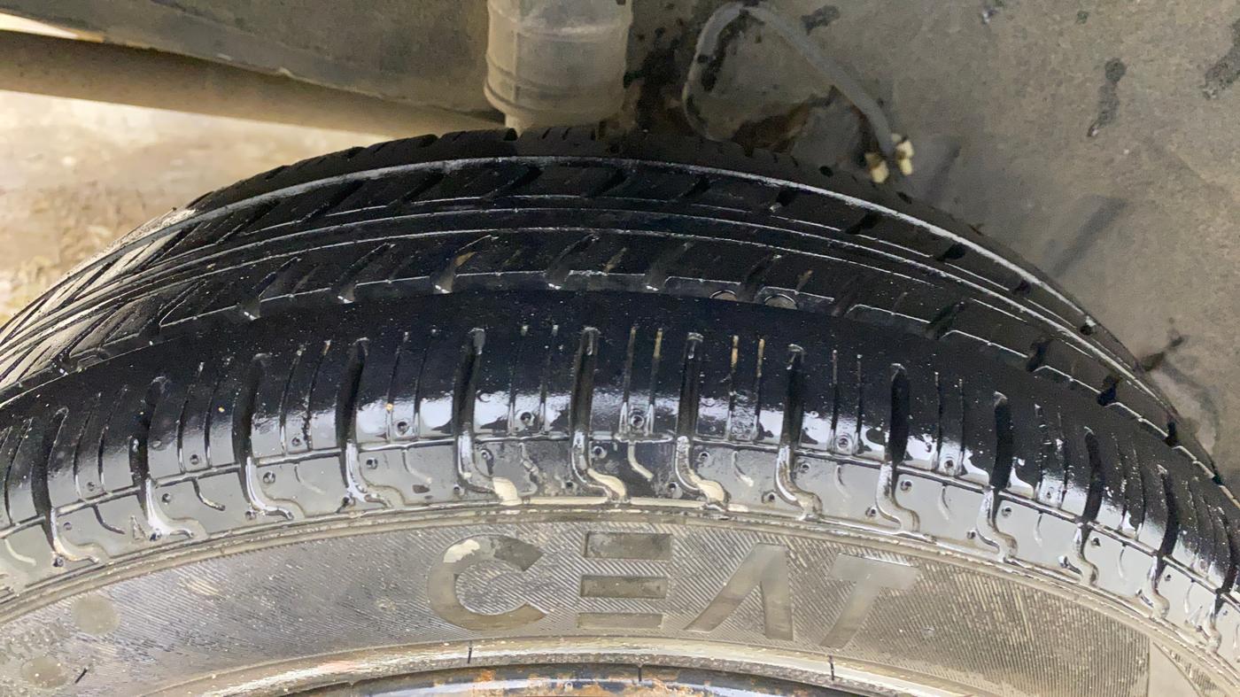 2018 Datsun Go Plus T, Petrol, Manual, 88,699 km, Right Rear Tyre Tread
