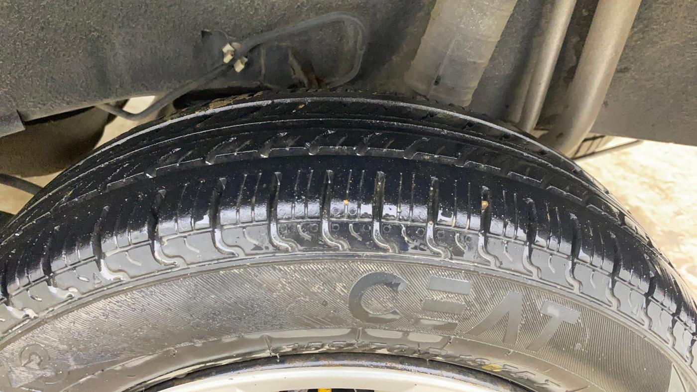2018 Datsun Go Plus T, Petrol, Manual, 88,699 km, Left Rear Tyre Tread