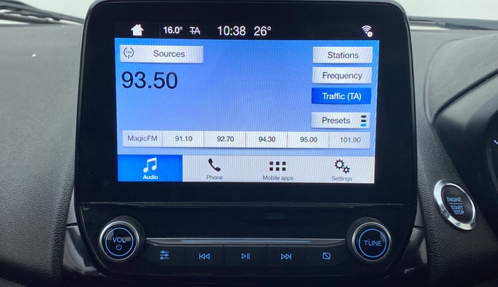 2018 Ford Ecosport 1.5TITANIUM TDCI, Diesel, Manual, 70,310 km, Infotainment System