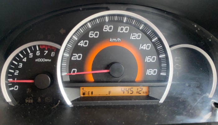 2014 Maruti Wagon R 1.0 VXI, Petrol, Manual, 44,453 km, Odometer Image