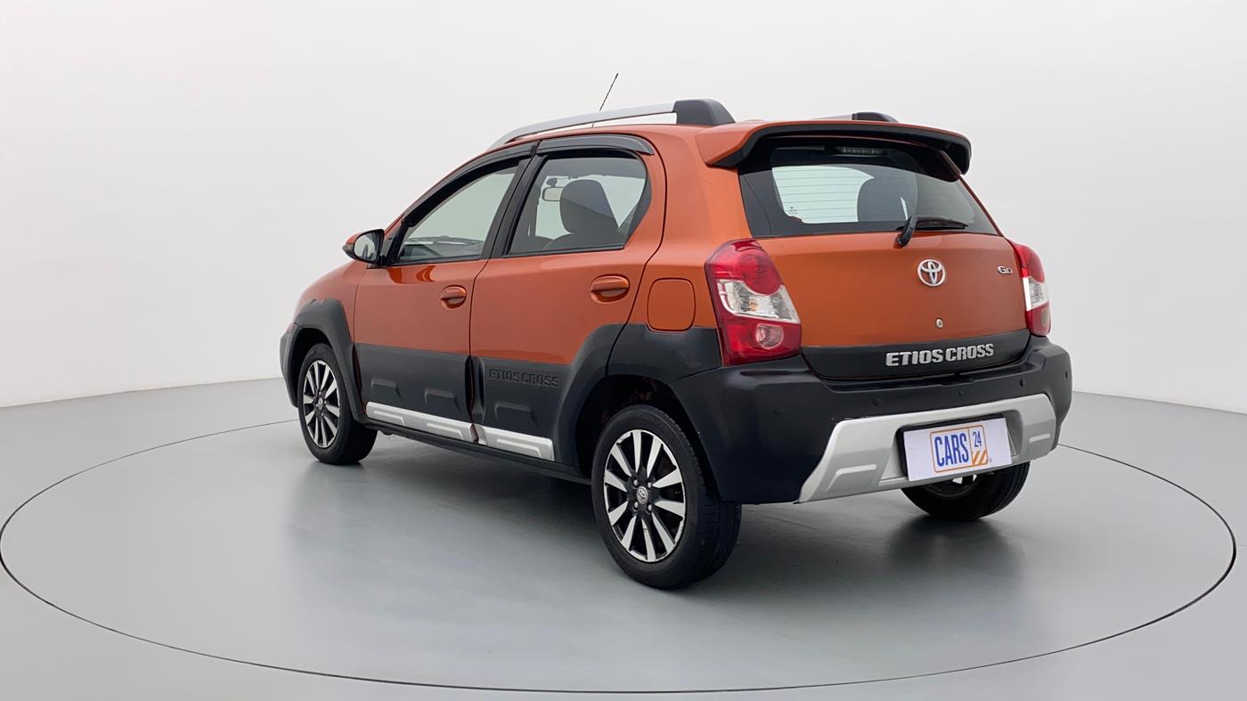 2015 Toyota Etios CROSS 1.4 GD, Diesel, Manual, 60,444 km, Left Back Diagonal