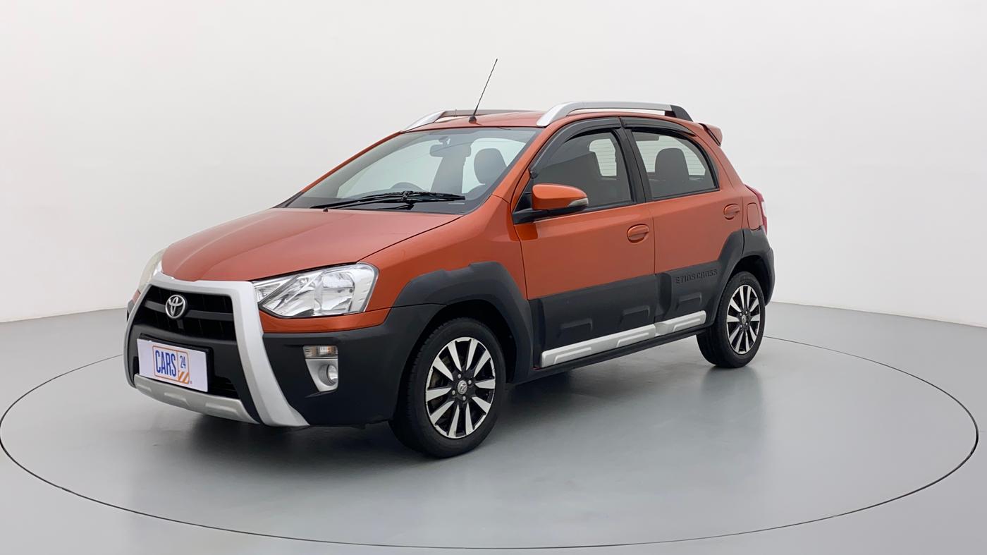 2015 Toyota Etios CROSS 1.4 GD, Diesel, Manual, 60,444 km, Left Front Diagonal