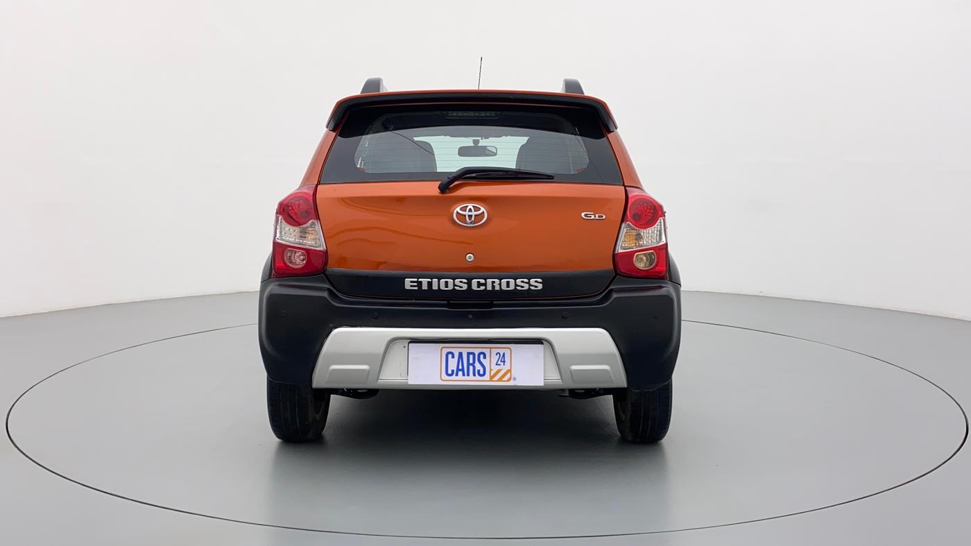2015 Toyota Etios CROSS 1.4 GD, Diesel, Manual, 60,444 km, Back/Rear